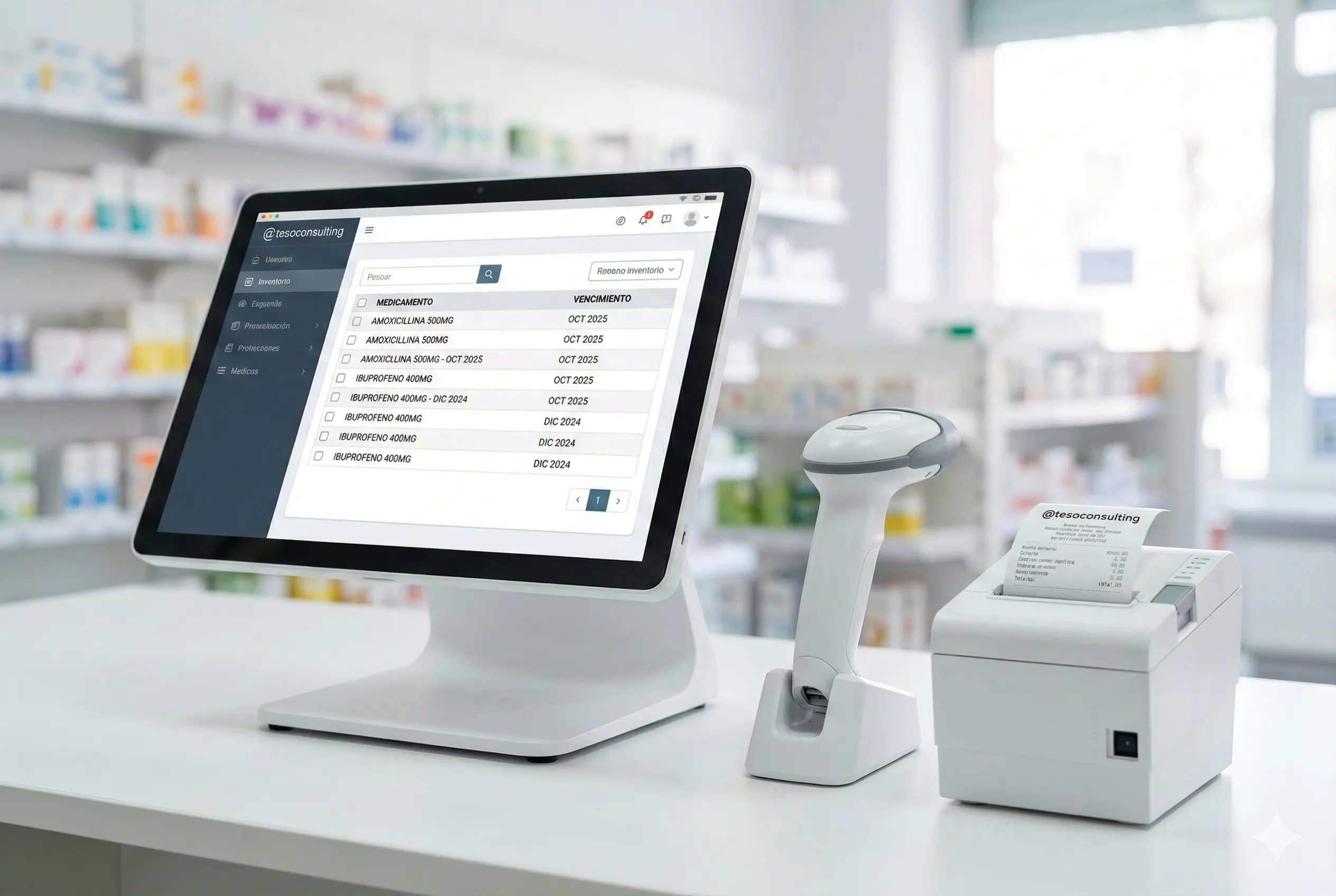 Sistema POS para Drogueria